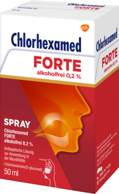 CHLORHEXAMED FORTE alkoholfrei 0,2% Spray 50 ml