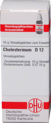 CHOLESTERINUM D 12 Globuli 10 g