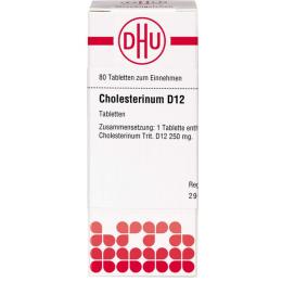 CHOLESTERINUM D 12 Tabletten 80 St.