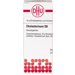 CHOLESTERINUM D 6 Globuli 10 g