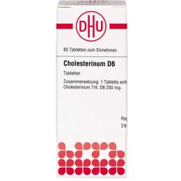 CHOLESTERINUM D 6 Tabletten 80 St.