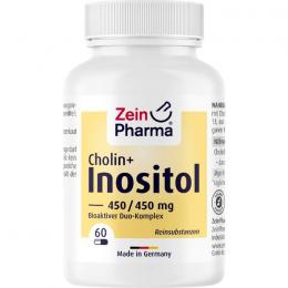 CHOLIN-INOSITOL 450/450 mg pro veg.Kapseln 60 St.