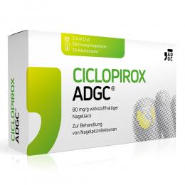 CICLOPIROX ADGC 80 mg/g wirkstoffhalt.Nagellack 3.3 ml Wirkstoffhaltiger Nagellack