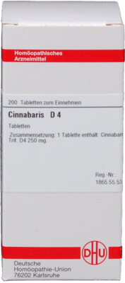CINNABARIS D 4 Tabletten 200 St