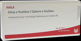 CITRUS E FRUCTIBUS/Cydonia e fructibus Ampullen 10X1 ml