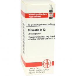 Ein aktuelles Angebot für CLEMATIS D 12 Globuli 10 g Globuli Homöopathische Einzelmittel - jetzt kaufen, Marke DHU-Arzneimittel GmbH & Co. KG.