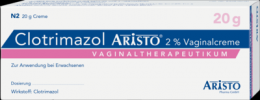 CLOTRIMAZOL ARISTO 2% Vaginalcreme + 3 Applikat. 20 g