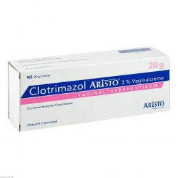 Ein aktuelles Angebot für Clotrimazol Aristo 2% Vaginalcreme + 3 Applikator 20 g Vaginalcreme Scheidenpilz & Vaginalstörungen - jetzt kaufen, Marke Aristo Pharma GmbH.