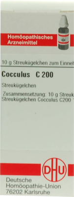 COCCULUS C 200 Globuli 10 g