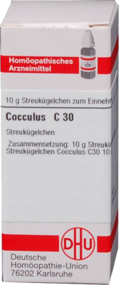 COCCULUS C 30 Globuli 10 g