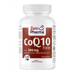 Ein aktuelles Angebot für COENZYM Q10 FORTE 200 mg Kapseln 120 St Kapseln Nahrungsergänzungsmittel - jetzt kaufen, Marke ZeinPharma Germany GmbH.