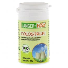 Ein aktuelles Angebot für COLOSTRUM BIO 800 mg/tgl.Kapseln 60 St Kapseln Nahrungsergänzungsmittel - jetzt kaufen, Marke Langer vital GmbH.
