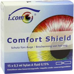 Ein aktuelles Angebot für Comfort Shield 15 X 0.3 ml Augentropfen Trockene & gereizte Augen - jetzt kaufen, Marke i.com medical GmbH.