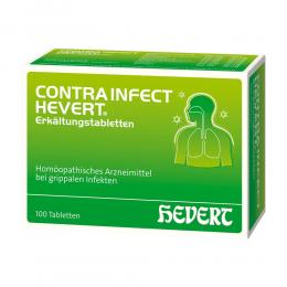 CONTRA INFECT HEVERT Erkältungstabletten 100 St Tabletten