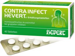 CONTRA INFECT HEVERT Erkältungstabletten 40 St Tabletten