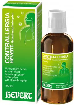 Ein aktuelles Angebot für CONTRALLERGIA HEVERT Heuschnupfentropfen 100 ml Mischung Innere Anwendung - jetzt kaufen, Marke Hevert-Arzneimittel Gmbh & Co. Kg.