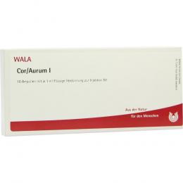 Ein aktuelles Angebot für COR/AURUM I Ampullen 10 X 1 ml Ampullen Homöopathische Komplexmittel - jetzt kaufen, Marke WALA Heilmittel GmbH.