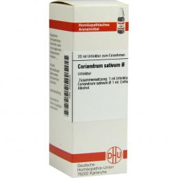 CORIANDRUM sativum Urtinktur D1 20 ml Dilution
