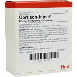 Ein aktuelles Angebot für CORTISON Injeel Ampullen 10 St Ampullen Homöopathische Komplexmittel - jetzt kaufen, Marke Biologische Heilmittel Heel GmbH.