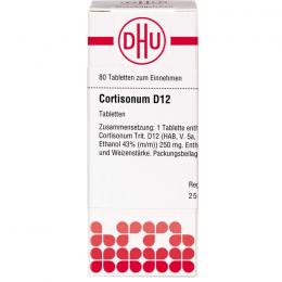 CORTISONUM D 12 Tabletten 80 St.