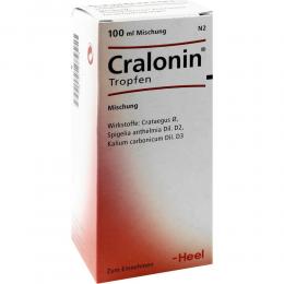 Ein aktuelles Angebot für CRALONIN 100 ml Tropfen Naturheilmittel - jetzt kaufen, Marke Biologische Heilmittel Heel GmbH.