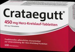 CRATAEGUTT 450 mg Herz-Kreislauf-Tabletten 100 St