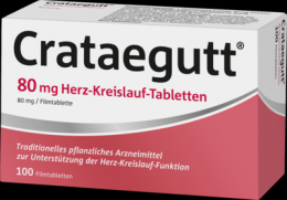 CRATAEGUTT 80 mg Herz-Kreislauf-Tabletten 100 St