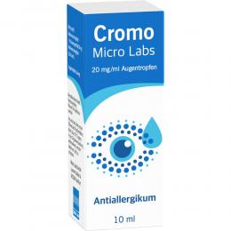 CROMO MICRO Labs 20 mg/ml Augentropfen 10 ml Augentropfen
