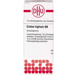 CROTON TIGLIUM D 6 Globuli 10 g