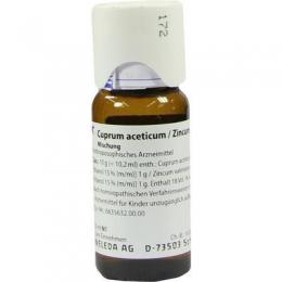 CUPRUM ACETICUM/Zincum valerianicum Mischung 50 ml