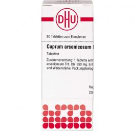 CUPRUM ARSENICOSUM D 6 Tabletten 80 St.