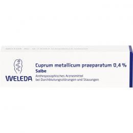 CUPRUM METALLICUM praep.0,4% Salbe 23 g