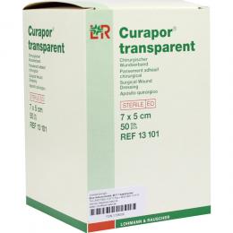 Ein aktuelles Angebot für Curapor transparent Wundverband steril 7x5cm 50 St Pflaster Verbandsmaterial - jetzt kaufen, Marke Lohmann & Rauscher GmbH & Co. KG.