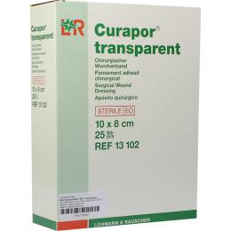 CURAPOR Wundverband steril transparent 8x10 cm 25 St Verband