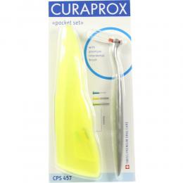 Ein aktuelles Angebot für CURAPROX CPS 457 Pocket Set 1 Halter+4 Bürsten 1 St Zahnbürste Zahnpflegeprodukte - jetzt kaufen, Marke Curaden Germany GmbH.