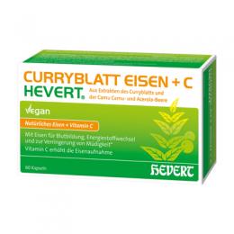CURRYBLATT EISEN+C Hevert Kapseln 45 g