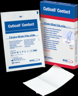 CUTICELL Contact 7,5x10 cm Verband 5 St