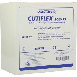 Ein aktuelles Angebot für CUTIFLEX Folien-Pflaster square 38x38 mm MasterAid 100 St Pflaster Pflaster - jetzt kaufen, Marke Trusetal Verbandstoffwerk GmbH.