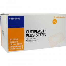 Ein aktuelles Angebot für CUTIPLAST Plus steril 7,8x15 cm Verband 55 St Verband Verbandsmaterial - jetzt kaufen, Marke Smith & Nephew GmbH - Woundmanagement.