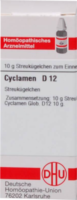 CYCLAMEN D 12 Globuli 10 g
