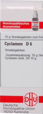 CYCLAMEN D 6 Globuli 10 g