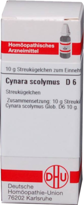 CYNARA SCOLYMUS D 6 Globuli 10 g