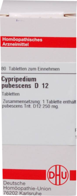 CYPRIPEDIUM PUBESCENS D 12 Tabletten 80 St