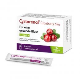 Cystorenal Cranberry plus 20 St Granulat