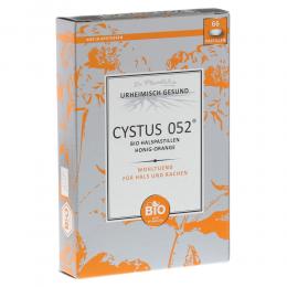 Cystus 052 Bio Halspastillen Honig-Orange bei Halsschmerzen 66 St Pastillen