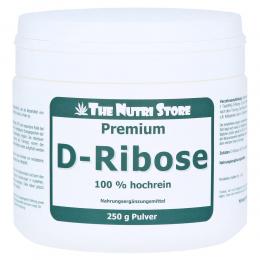 D-RIBOSE 100% hochrein Pulver 250 g Pulver