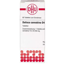 DATISCA cannabina D 4 Tabletten 80 St.