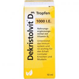 DEKRISTOLVIT D3 1000 I.E. Tropfen 10 ml
