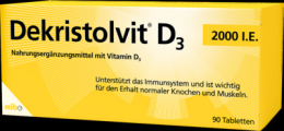 DEKRISTOLVIT D3 2.000 I.E. Tabletten 90 St