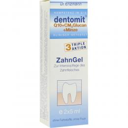 Ein aktuelles Angebot für Dentomit Zahngel 2 X 5 ml Gel Entzündung im Mund & Rachen - jetzt kaufen, Marke MSE Pharmazeutika GmbH.